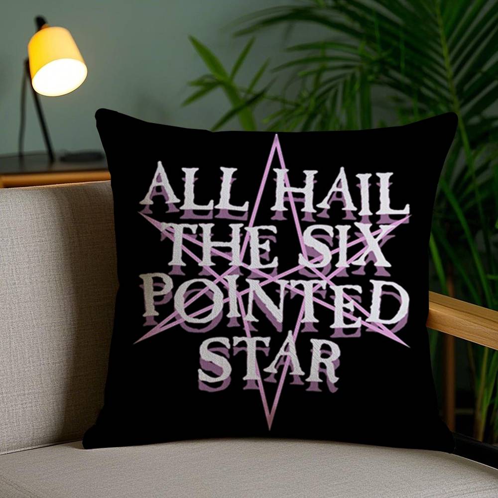 B-Bring Me the H-Horizon Pillow Case Sofa Short Plush Double-sided HD Printing Room Home Office Gift Cushion Cover