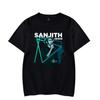 Sanjith Hegde Tshirt Crewneck Short Sleeve T-shirt Men Women Streetwear Printing Casual Stylish Hip Hop
