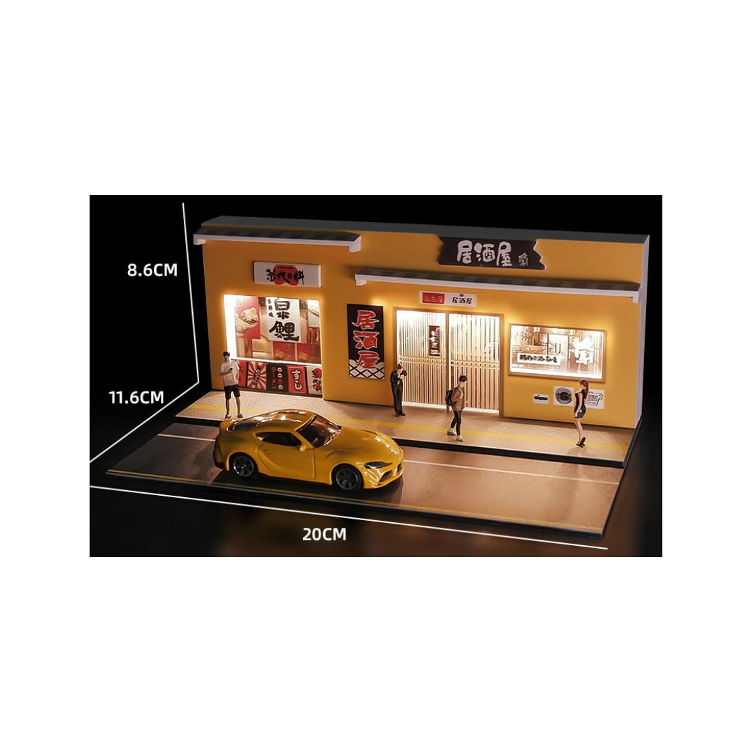 

масштаб диорама изакая модель автомобиля 1/64 (22223237) [Использовал]