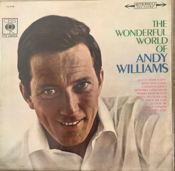 LP Record ANDY WILLIAMS - Wonderful World Of Andy Williams YS338 COLUMBIA Japan Jazz Used