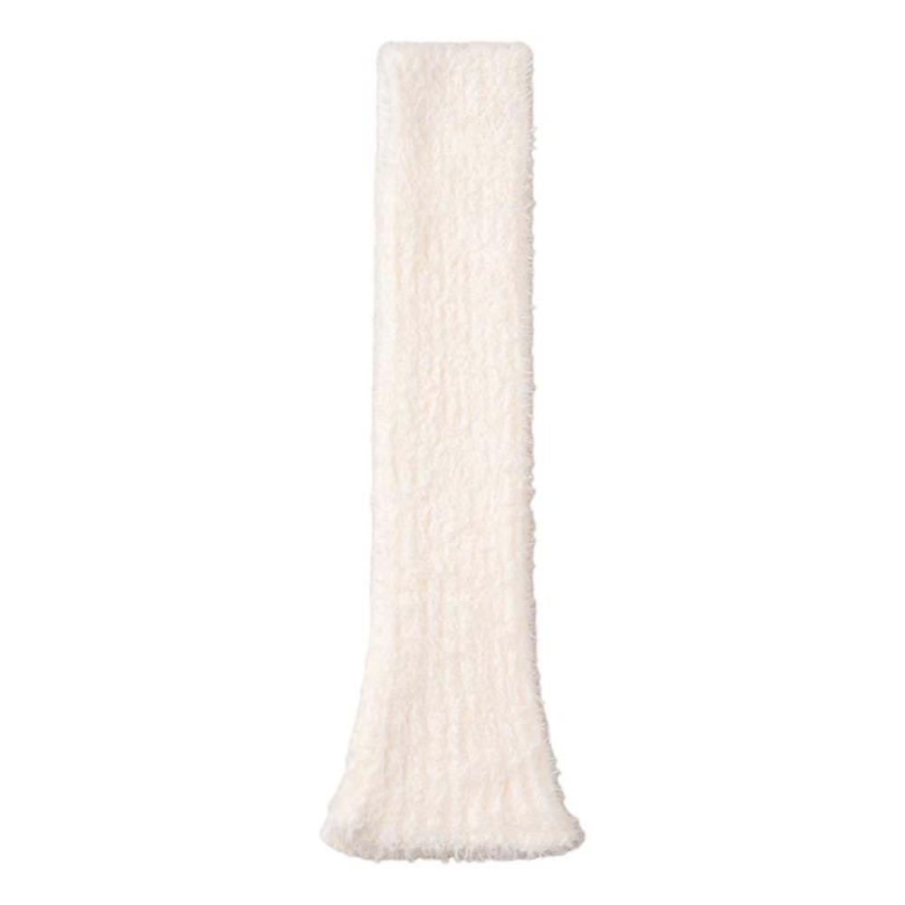 

BEPAN Harajuku Style Japanese Style Furry Leg Warmers Y2K Coral Fleece Long Tube Sock Soft Sweet Knee High Girls Socks Women One Size