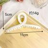 Fashion Simple Acrylic Cross Hair Claw Clips for Girl Big Hair Claw Hairpins Female 2025 Hair Accessories