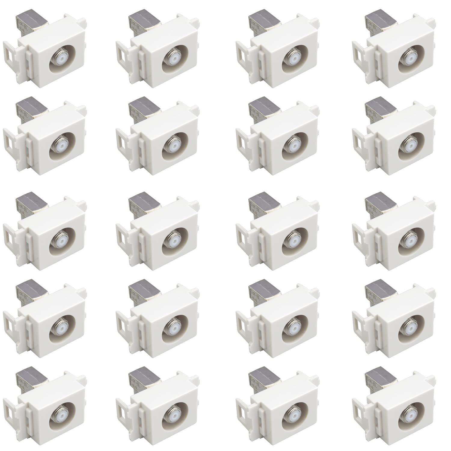 

F-Factory Настенные ТВ-терминалы, совместимые с вещанием 2K, 4K и 8K, подвижные входные терминалы, с питанием, оконечные, упаковка 20 штук (FE-TCU-KL-20P)