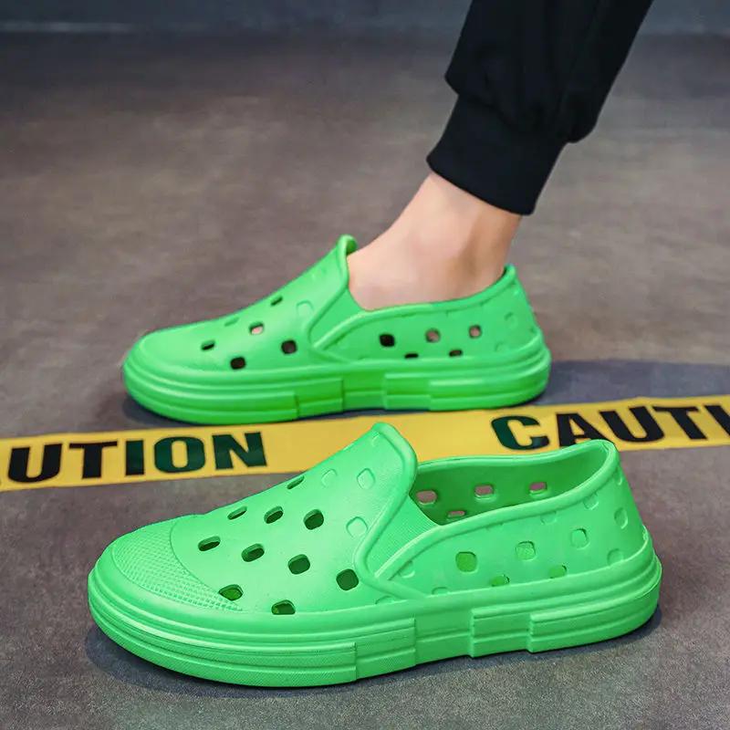 

Fashion Height Men s Sandal Hole Shoes Beach Color Outdoor Luxury H New Design 2025 Fashion High Quality on Offer Big Size Buy Male Shoe 44