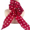 New Detachable Chiffon Long Scarf Versatile Thin Elegant Neck Scarves Polka Dots Sunscreen Hijabs Women Girls Gifts
