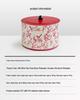 New Year Floral Bird Stackable Rotating Snack Plate for Living Room