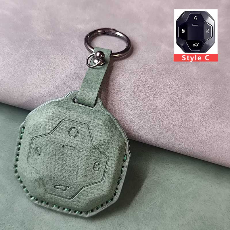 Car Key Case Bag Remote Control Protection Cover For Chery Jetour T2 Traveler Fob 4 Buttons Buckle Durable Accessories
