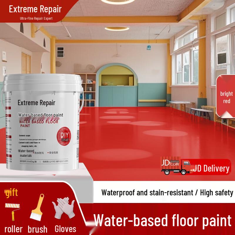 Outdoor Sports Court Water-Based Acrylic Anti-Slip Floor Paint