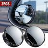 2pcs Car Blind Spot Mirrors Convex 360° Side Rear View Mirror Auxiliary