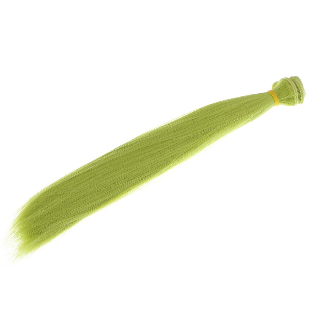 Doll Hair Bulk Wigs Synthetic Craft Hair Hairpiece for Dolls Making Supplies