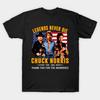 Taglia Asiatica Maglietta Unisex in Cotone Maglietta Stampata Legends Never Die - Chuck Norris - 1940 2026 - Grazie Per I Ricordi Maglietta Stampa No-Cut Regular F
