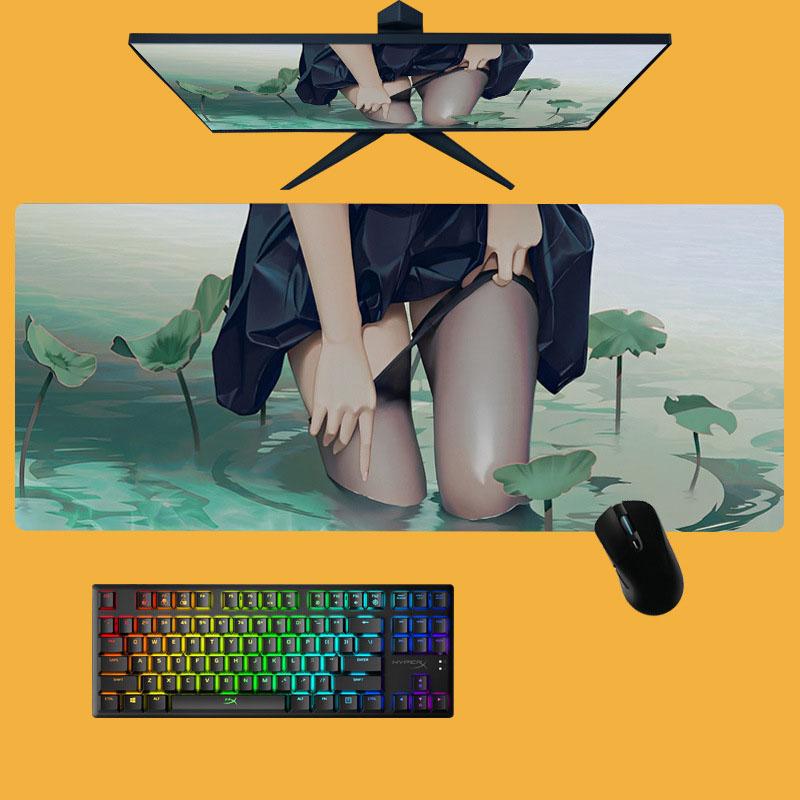 Fashion Cool Extra Large Mouse Pad Old World Map Gaming Mousepad Anti-slip Natural Rubber with Locking Edge Gaming Mouse Mat