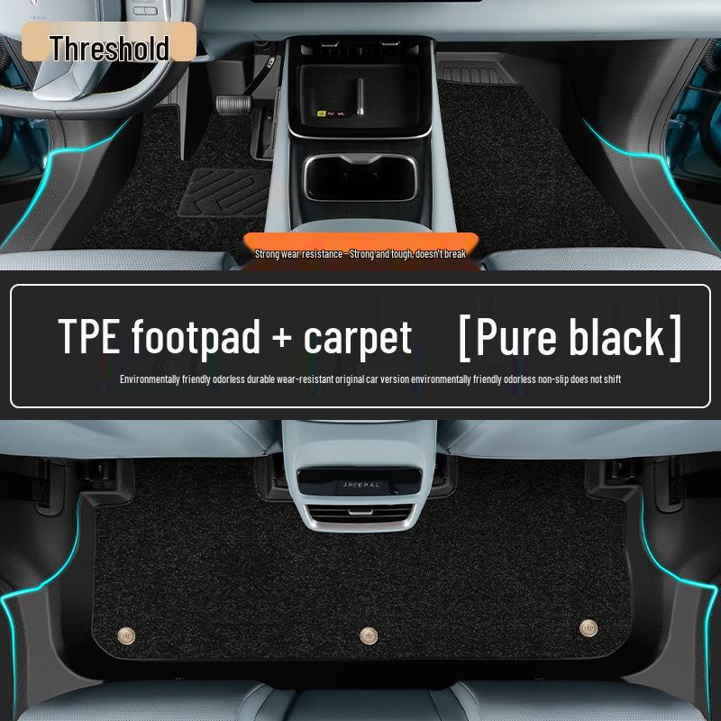 Changan New Deep Blue S05 TPE Floor Mats - Compatible with 26 Models, Full Coverage Car Accessories.