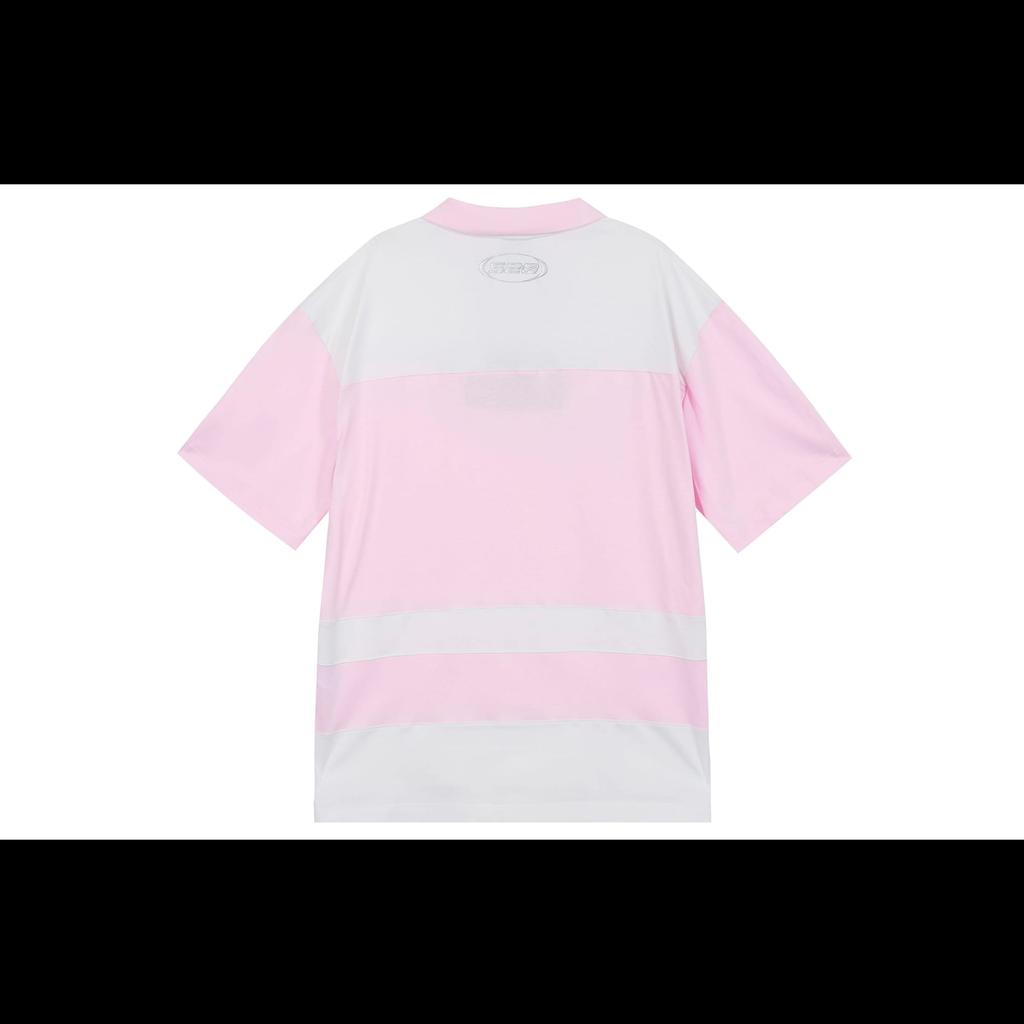 Nike Sportswear Men's Color Block Polo Shirt Pink FN3694-125