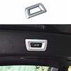 Inner Tailgate Rear Door Matte Silver For BMW 5 Series G30 2018-22 Switch Cover