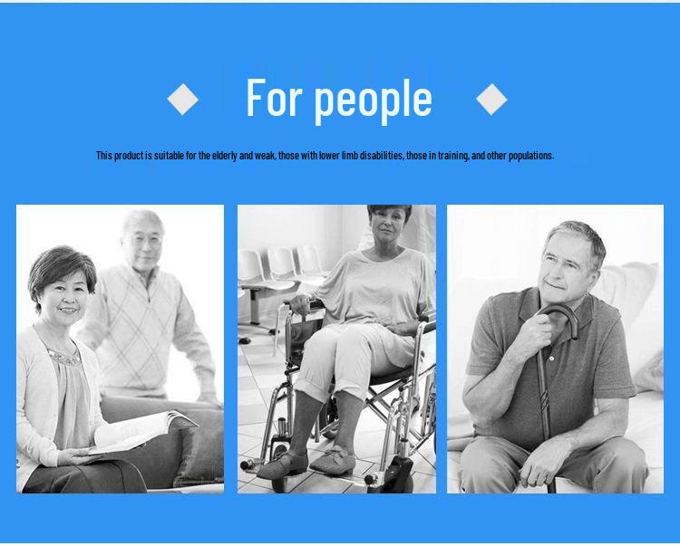 Aluminum Alloy 13-Level Adjustable Folding Crutches for Elderly