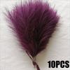 GeeParty 10Pcs Fluffy Pampas Grass Fake Reed Simulated Artificial Flower Boquet for Birthday Party Decoration