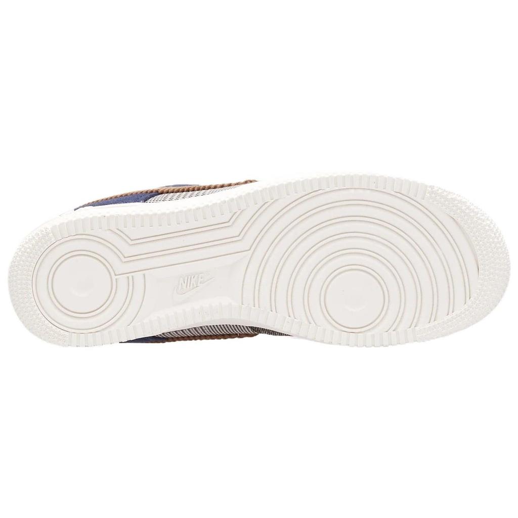 Nike נייקי אייר פורס 1 07 פרימיום טוויד קורדרוי נעלי סניקרס לגברים חום נייבי חצות חום אייל FQ8744-410