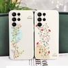 Twigs Flower Willow Phone Case For Samsung Galaxy S24 S23 S22 S21 S20 Ultra Plus FE S10 S9 S10E Note 20 ultra 10 9 Plus Cover