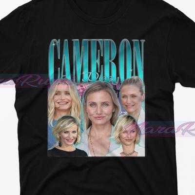 Cameron Diaz Vintage Retro 90s Shirt and Kids Tshirt, Cameron Diaz Tee, Cameron Diaz Fan Gift, Cameron Diaz Bootleg, Cameron Diaz Movie Actress Merch