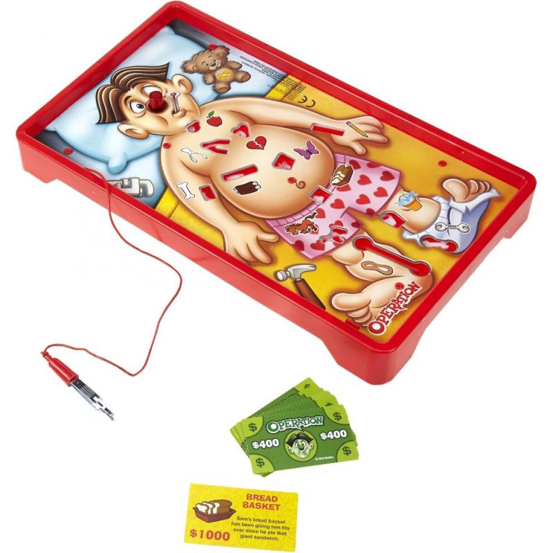 Tronic Board Game with Doctor Cards and Funny Ailments, 1+ Player, Funny Kids' Games, for Boys & Girls Aged 6 Plus