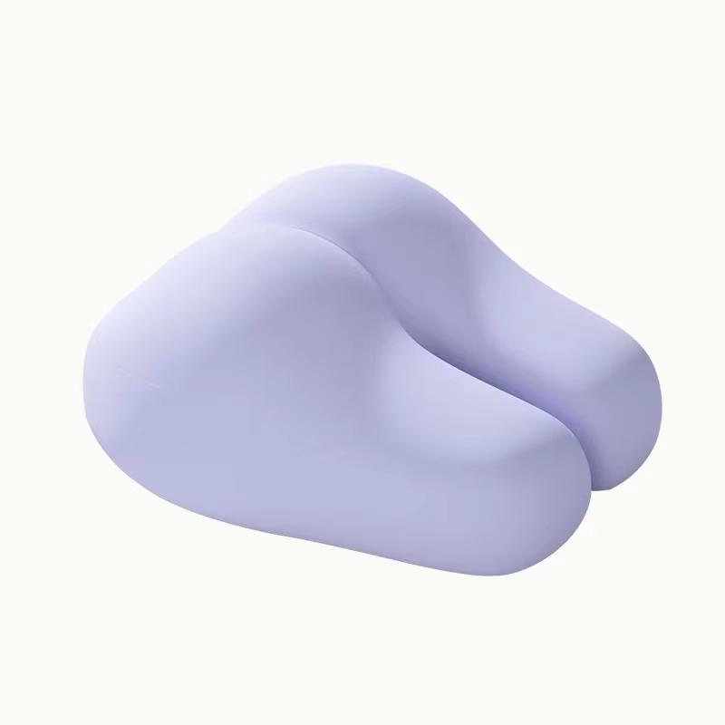 Creative Hip-shaped Pillow 1Pcs Portable 3D Soft Foam Bolster Skin-friendly Cushion for Stomach Sleeping Travel