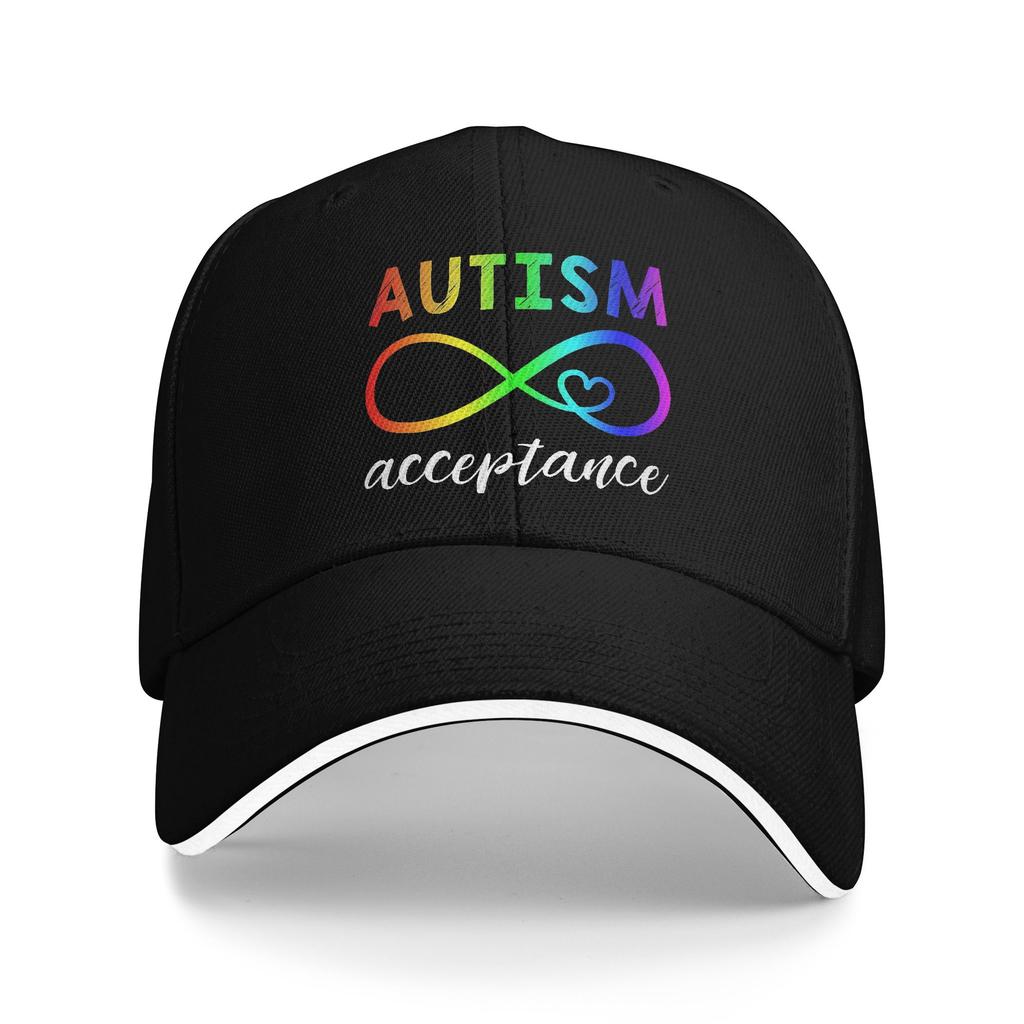Autism Awareness Respect Love Support Merch Unisex Women Baseball Caps Trucker Hat Retro Daily Headwear Adjustable Snapback Hat