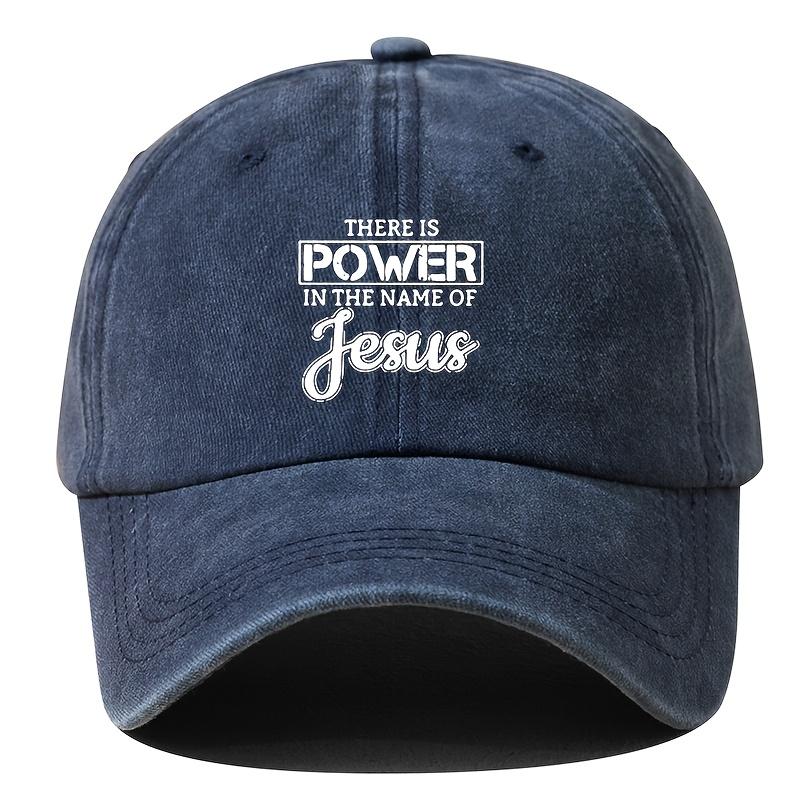 Men's Denim Baseball Cap | Vintage Washed Dad Hat, Adjustable for Hip-Hop & Outdoor