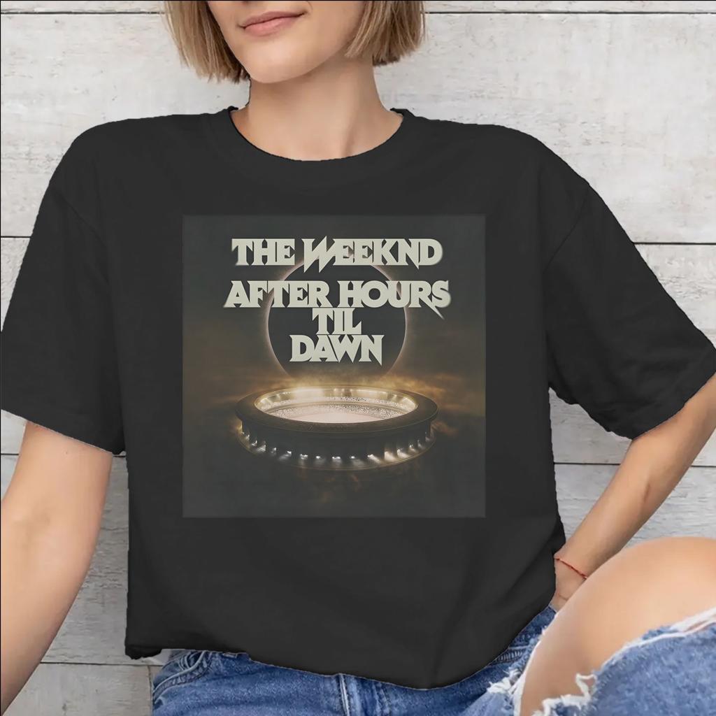 Unisex Unisex Printed The Weeknds After Hours Til Dawn Tour 2026 T Shirt Tee Pure Cotton Tshirts Clothes