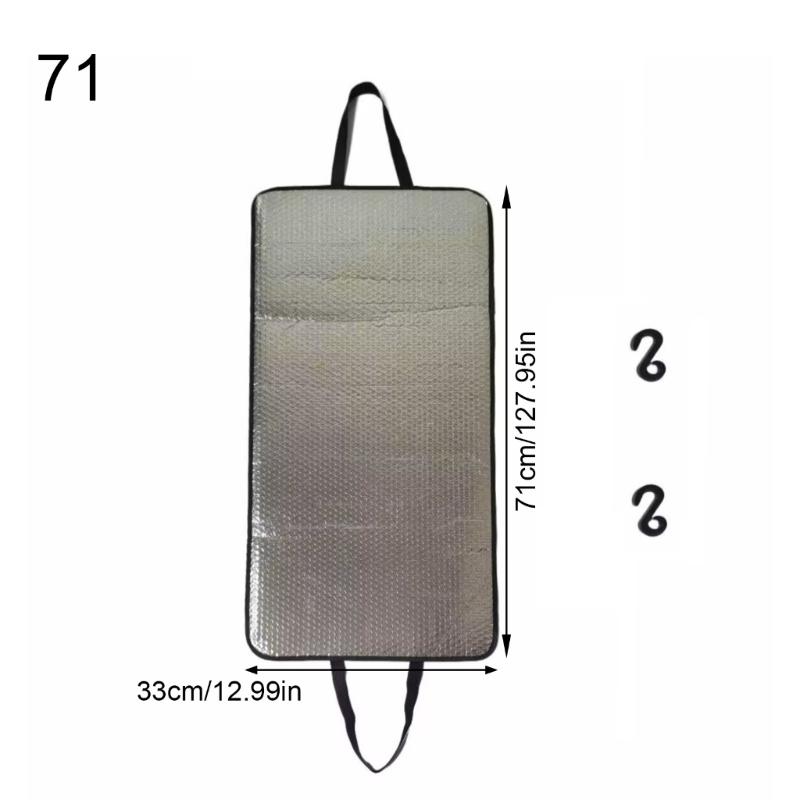 AC Unit Cover Outside Air Conditioner Cover Weatherproof Flame Resistant Guard With Aluminum Layer