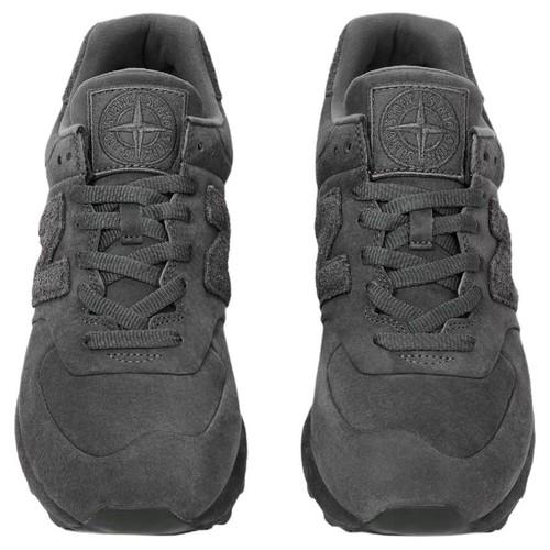 STONE ISLAND x New Balance NB 574 Hardloopschoenen Unisex Grijs - U574BST1