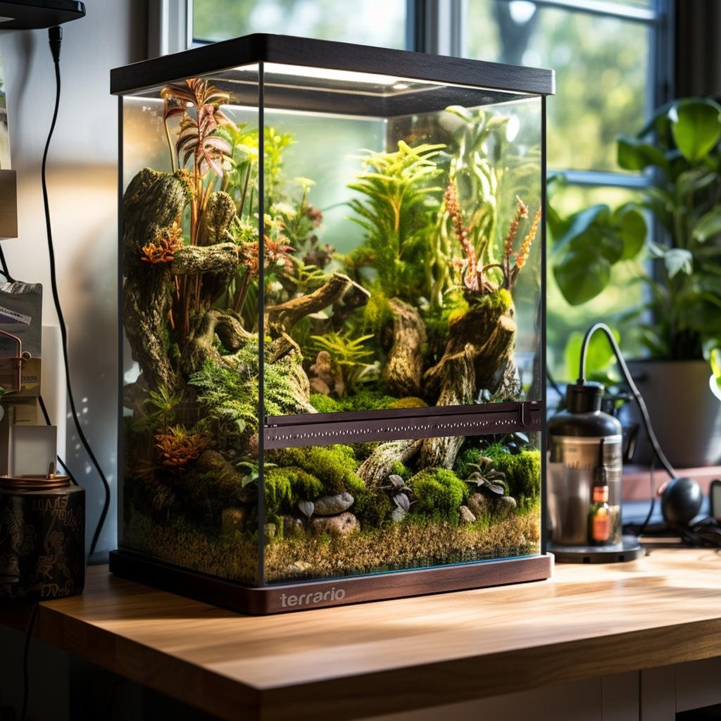 Terrario Oasis Verde 10 - Terrarium 30X30X45 With Kit