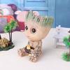 Wunderschöner handgemachter geschnitzter Baby Groot Blumentopf Stifthalter Geburtstagsgeschenk Home Decor