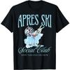 Klub Społeczny Apres Ski Impreza Alkoholowa Damski Zimowy Top Sportowy Koszulka