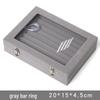 Velvet Jewelry Storage Box with Lid – Large Capacity for Rings, Earrings, Necklaces, Dustproof Display.