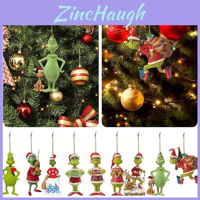 Gorgeous The Grinch Christmas Tree Pendant Ornament For Party Home Decor