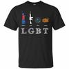 LGBT Liberty Guns Bible Turkey Tshirt Funny Thanksgiving Tee Unisexs Short Sleeve ONeck Shirt Tee