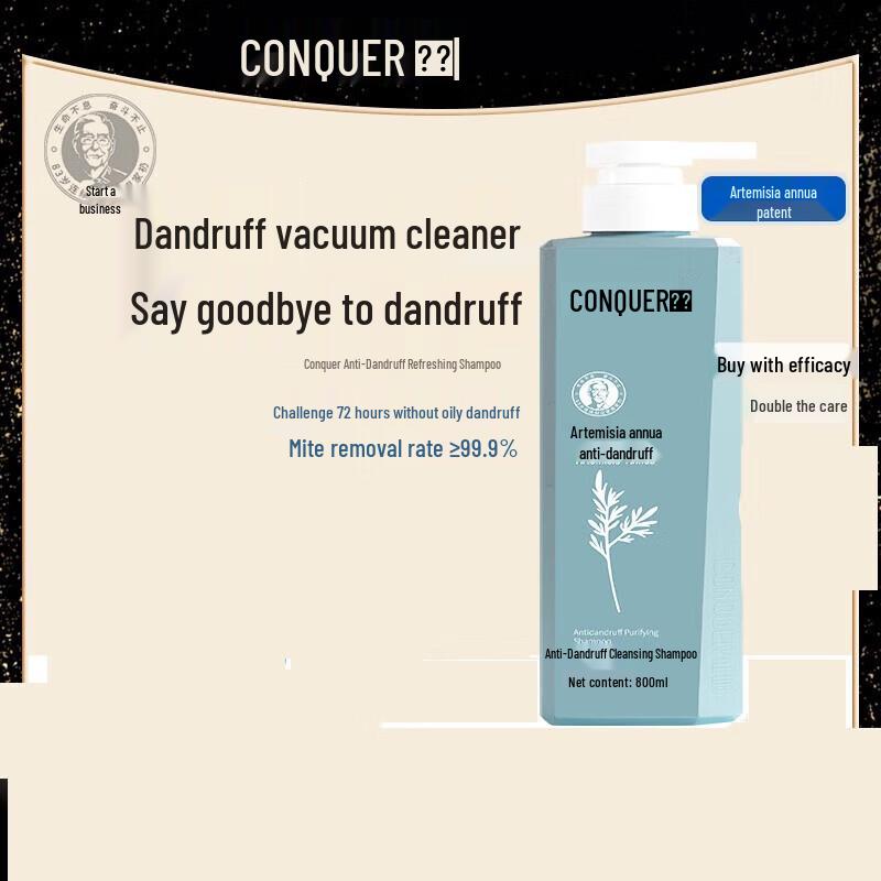 Conquer Anti-Dandruff Refreshing Shampoo