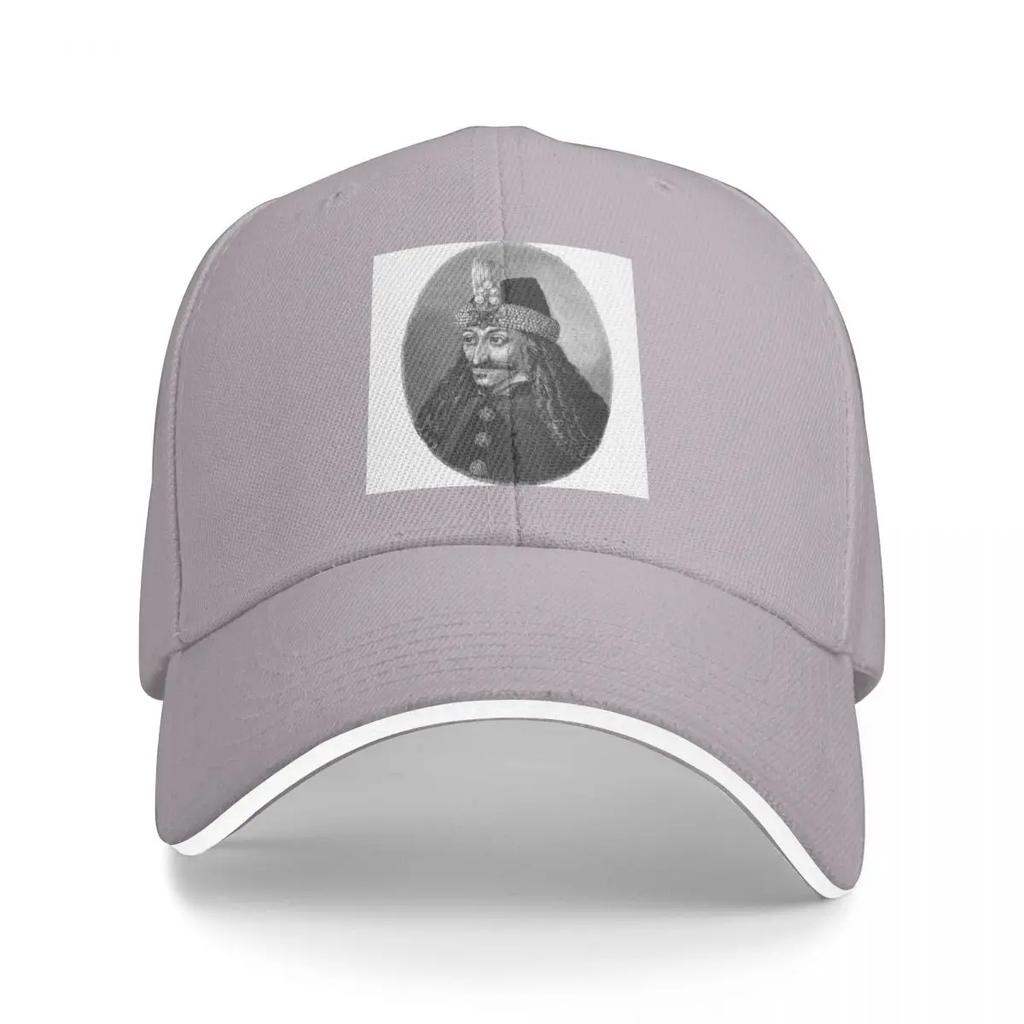 Vlad the Impaler - Portrait Black and White Baseball Cap Hat Baseball Cap Tea Hat Mountaineering Golf Women Men's