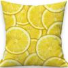 New Nordic Linen Pillowcase Summer Fruit Print Pillowcase Sofa Cushion Cover Home Furnishing