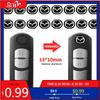 2025 Chaud 13MM Autocollants d'Emblème de Logo pour Clé de Voiture à Télécommande Accessoires Articles pour Voiture Pour Mazda 3 6 CX-3 CX-5 CX-8 MX-30 MX-5 BT-50 ATENZA ATE