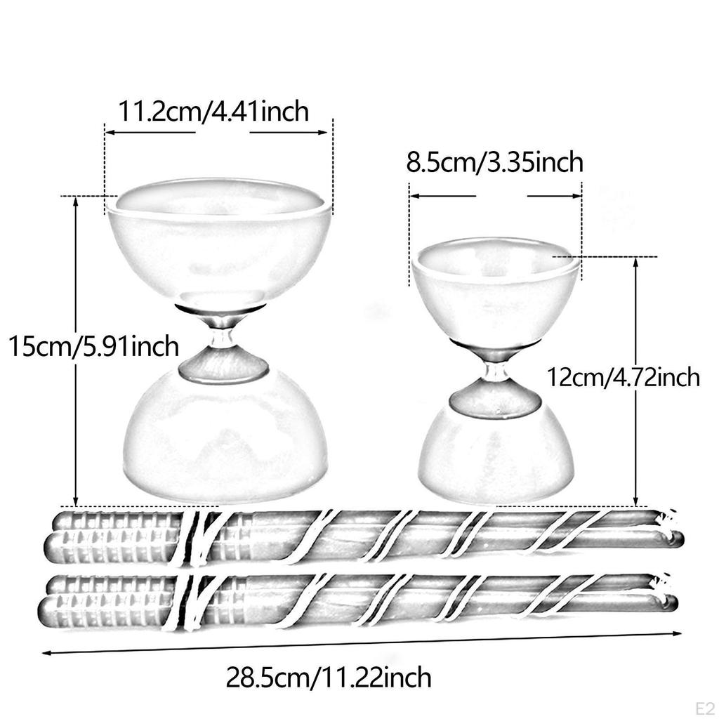 Chinese Yoyo Diabolo Set Designed for , Featuring A Lightweight Structure And Triple Bearings