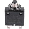 Thermal Circuit Breaker Push-button Resettable 5–30A (5/8/10/15/18/20/30A) 125–250V AC / 50V DC - Black