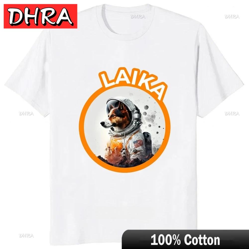 LAIKA BOSS CCCP Dog TShirt Soviet Russia USSR Space Unisexs T Shirt Harajuku Printed Clothing Vintage Tee Cool Cute Cotton Tops