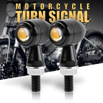 2 ks Motocykel LED smerové svetlo Signálne svetlo Indikátory Blinker Blikajúce svetlo 8mm Univerzálne pre Dirt Bike Street Bike