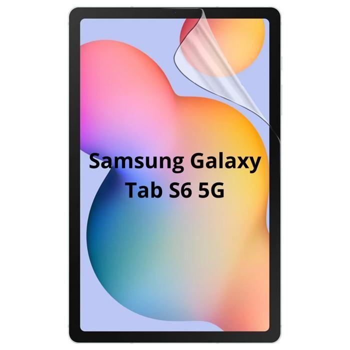 Screen Protector - Phonillico - Samsung Galaxy Tab S6 5G - Pack 2 - Plastic Film - Resistant