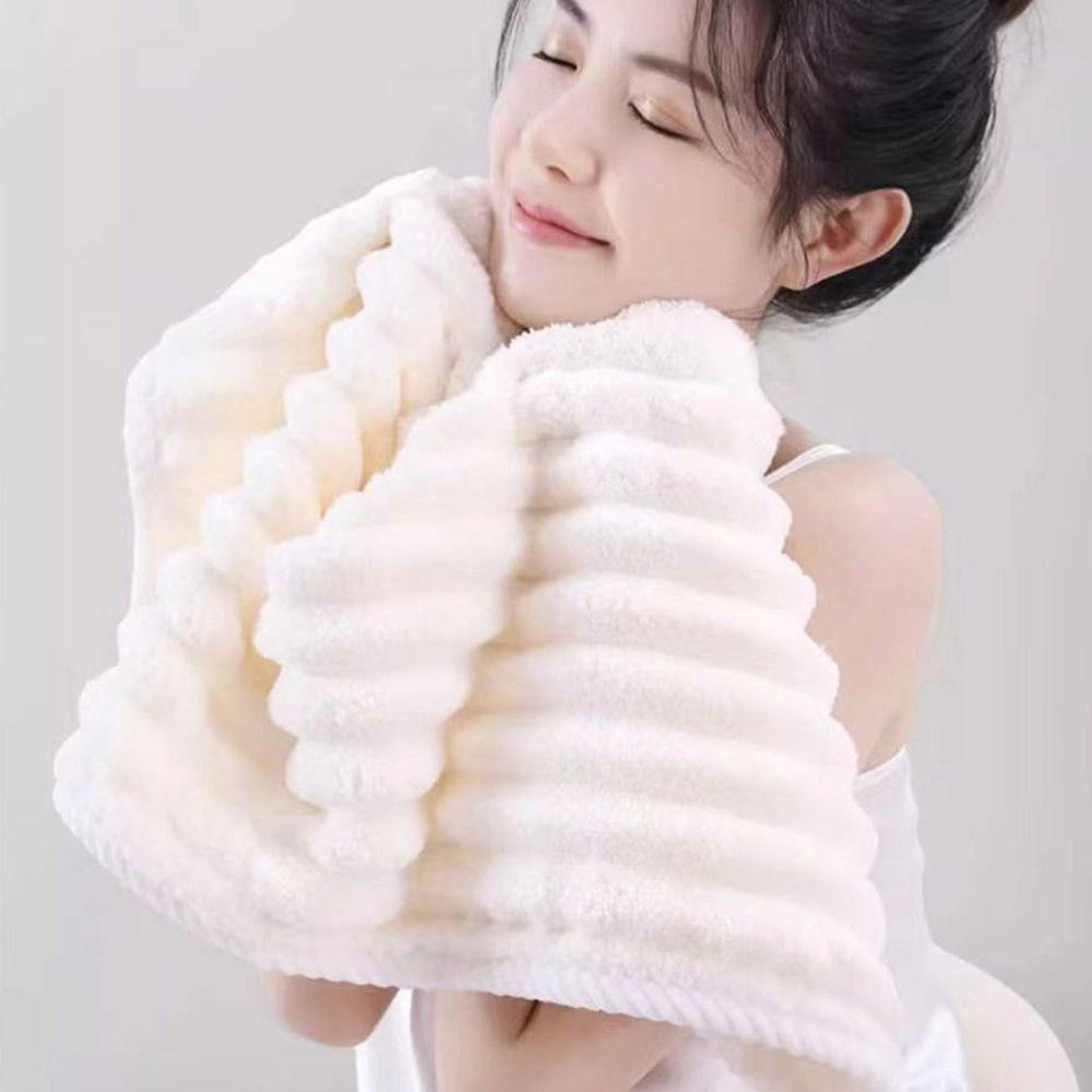 Coral Fleece Face Towel Skin-Friendly Absorbent Towel New Hand-Wiping Towel  Home Office