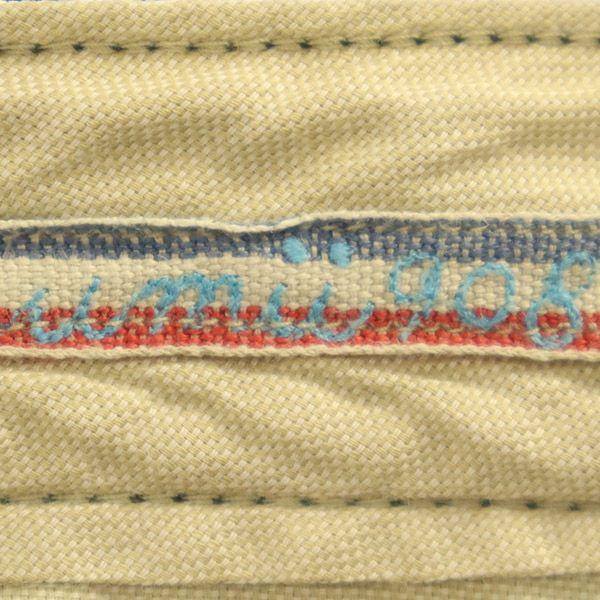 umii 908 One point logo embroidery Chino pants 2 Black series Men's Used