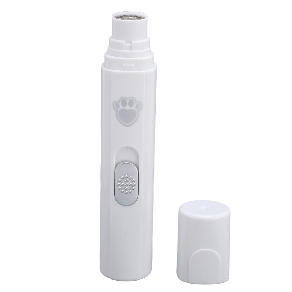 Dog Nail Trimmer 350mah Battery Rechargeable Quiet Multifunctional   Nail Grooming Tool for Cat Puppy