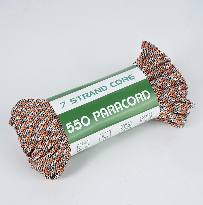 4mm 7 Strand Core 550 Polyester DIY Handmade Woven Bracelet Cord Jewelry Raw Material Keychain Phone Pendant Findings Nylon Rope